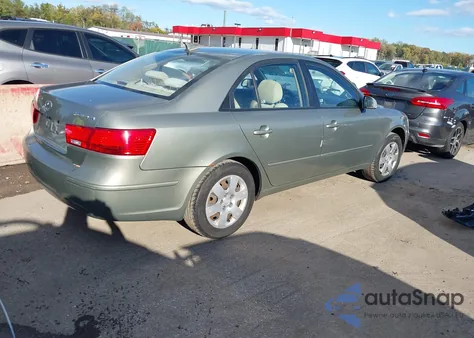 2010 Hyundai Sonata Gls from USA, damaged, VIN 5NPET4AC6AH583675